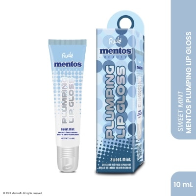 RUDE COSMETIC MENTOS Plumping Lip Gloss (Sweet mint)