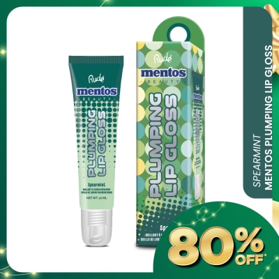 RUDE COSMETIC MENTOS Plumping Lip Gloss (Spearmint)