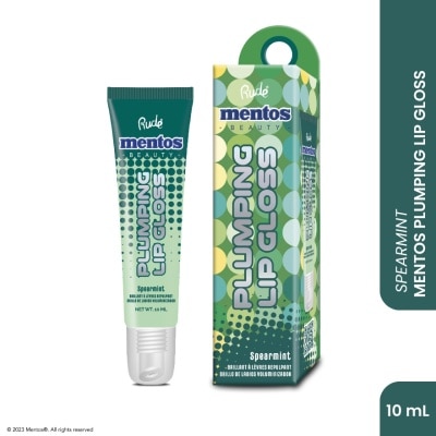 RUDE COSMETIC MENTOS Plumping Lip Gloss (Spearmint)