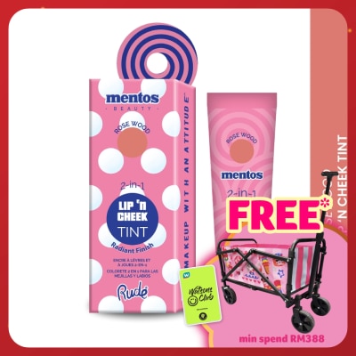 RUDE COSMETIC MENTOS 2-in-1 Lip n Cheek Tint (Rosewood)