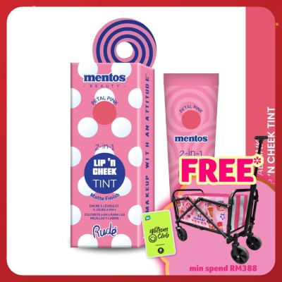 RUDE COSMETIC MENTOS 2-in-1 Lip n Cheek Tint (Petal Pink)