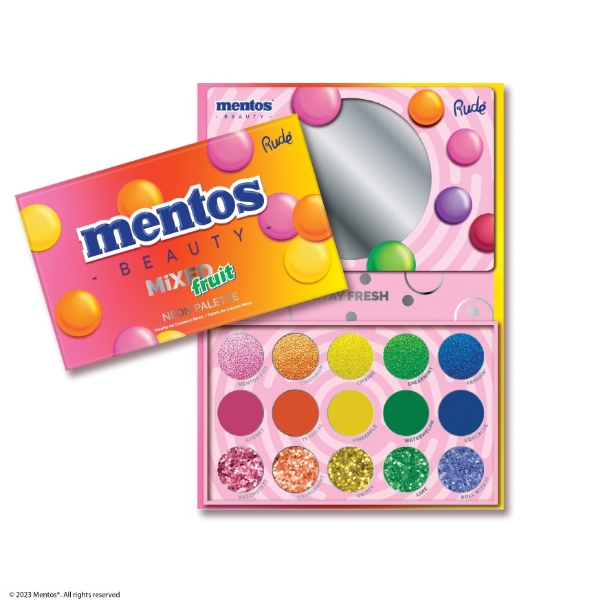 MENTOS Mixed Fruit Palette (Neon)