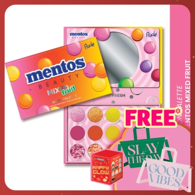 RUDE COSMETIC MENTOS Mixed Fruit Palette (Neon)