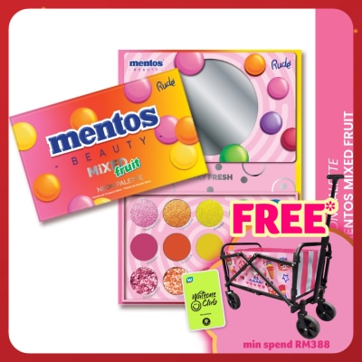 RUDE COSMETIC MENTOS Mixed Fruit Palette (Neon)