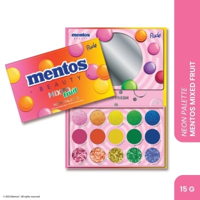 RUDE COSMETIC MENTOS Mixed Fruit Palette (Neon)