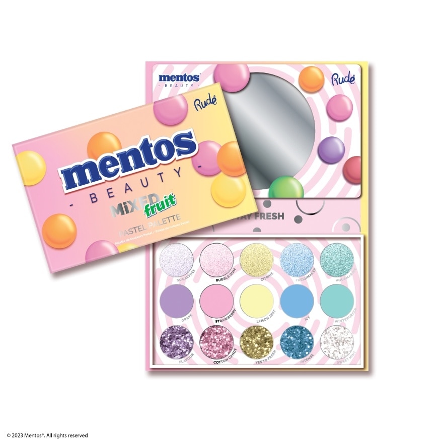 MENTOS Mixed Fruit Palette (Pastel)