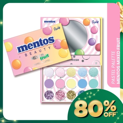 RUDE COSMETIC MENTOS Mixed Fruit Palette (Pastel)