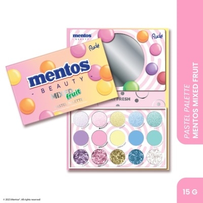 RUDE COSMETIC MENTOS Mixed Fruit Palette (Pastel)