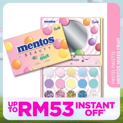 RUDE COSMETIC MENTOS Mixed Fruit Palette (Pastel)