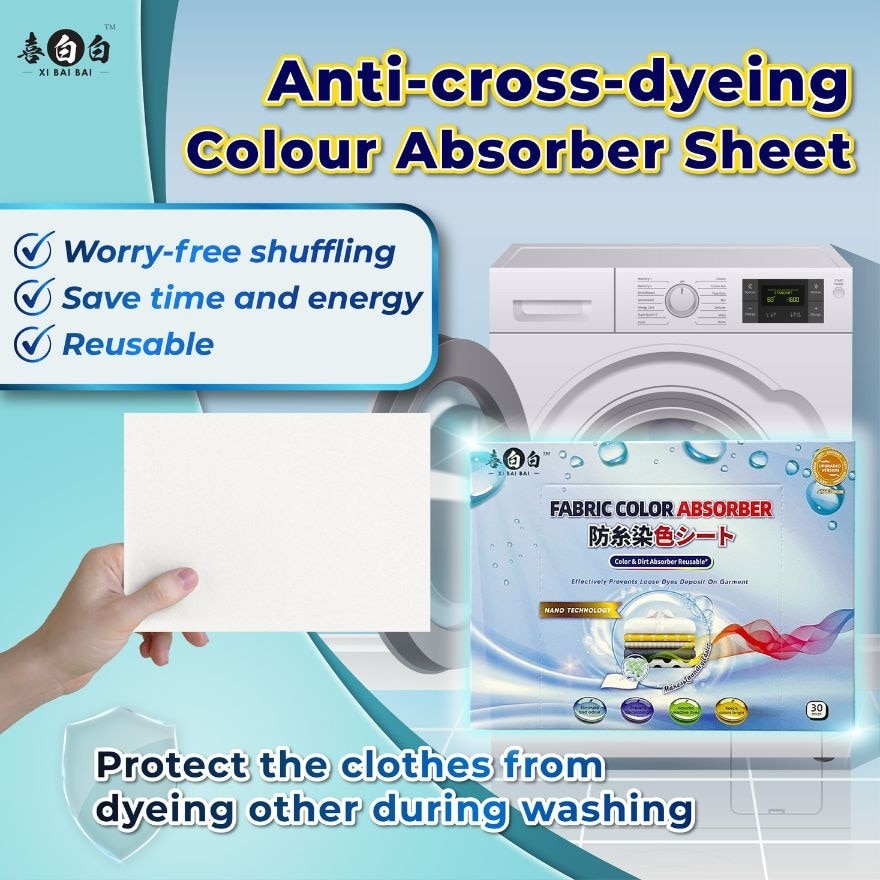 Laundry Anti-String Dyeing Sheet 30pcs