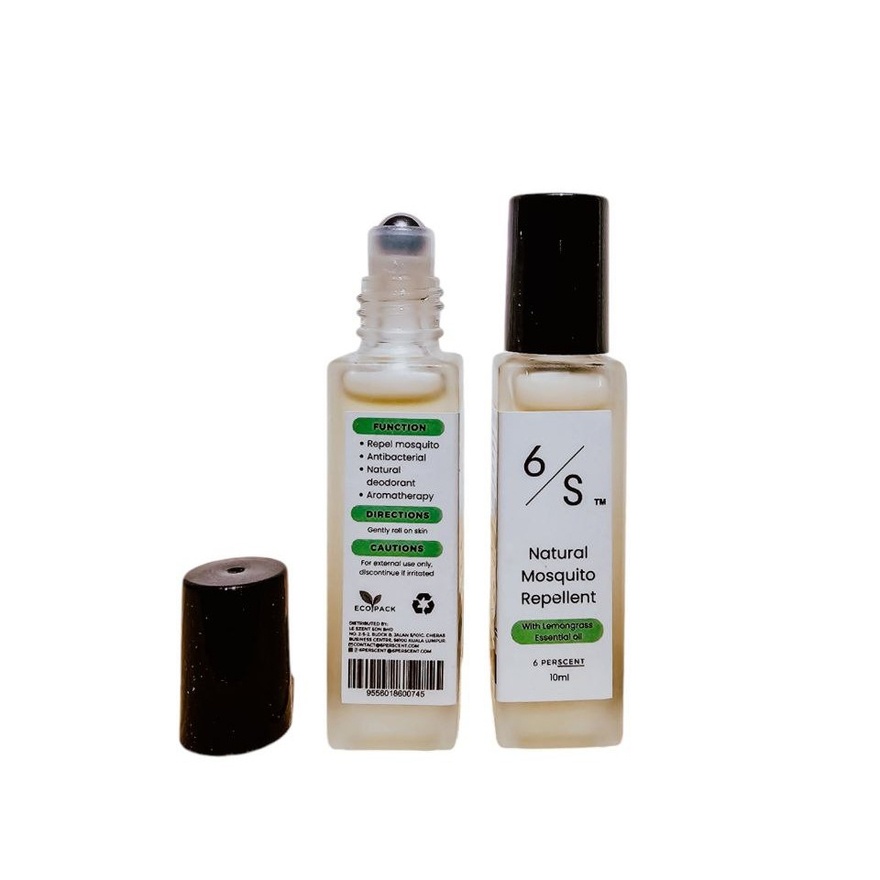 Mosquito Repelling with Lemongrass Essential Oil Roll on 10ml image
