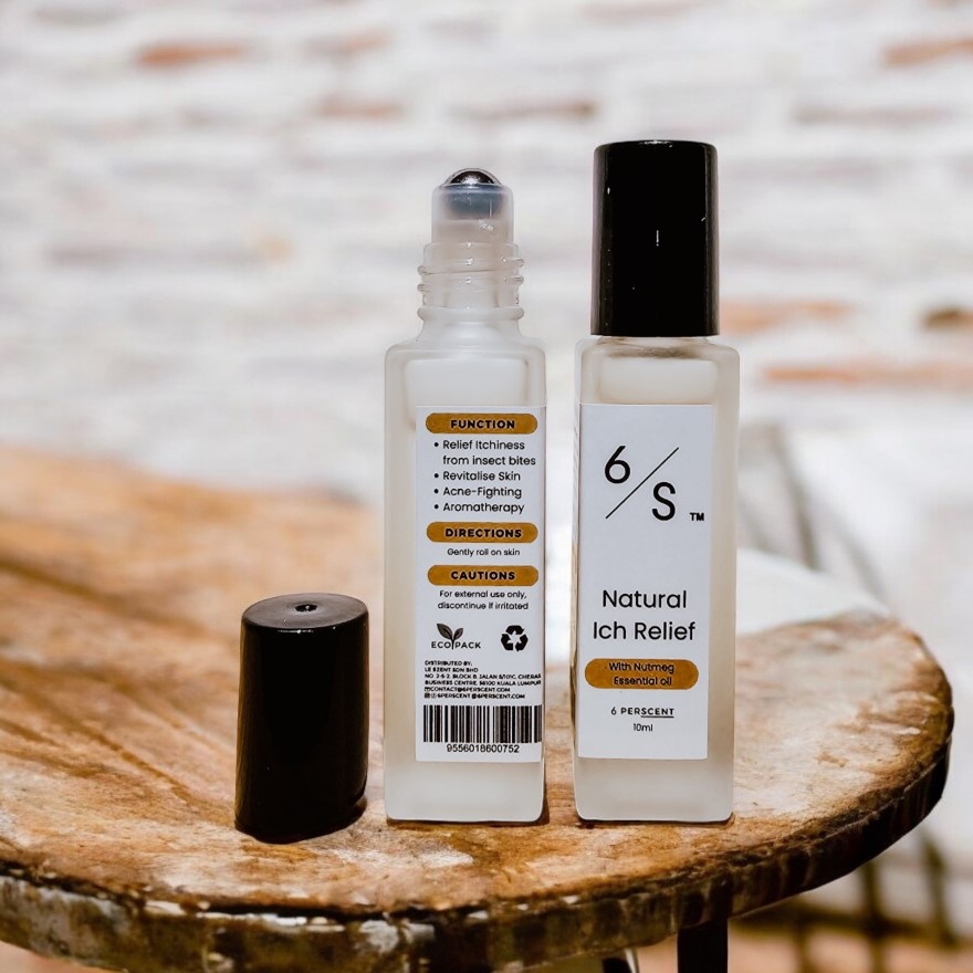 Itch Relief with Nutmeg Essential Oil Roll on 10ml image