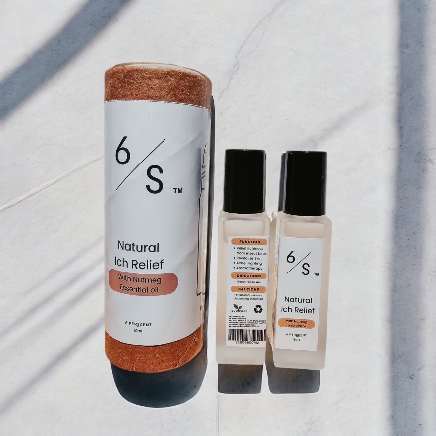 Itch Relief with Nutmeg Essential Oil Roll on 10ml image