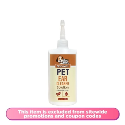 NANOVET Pet Ear Cleaner Solution 150ml