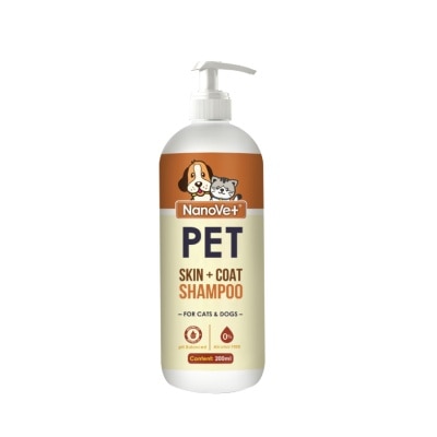 NANOVET Pet Skin & Coat Shampoo 200ml