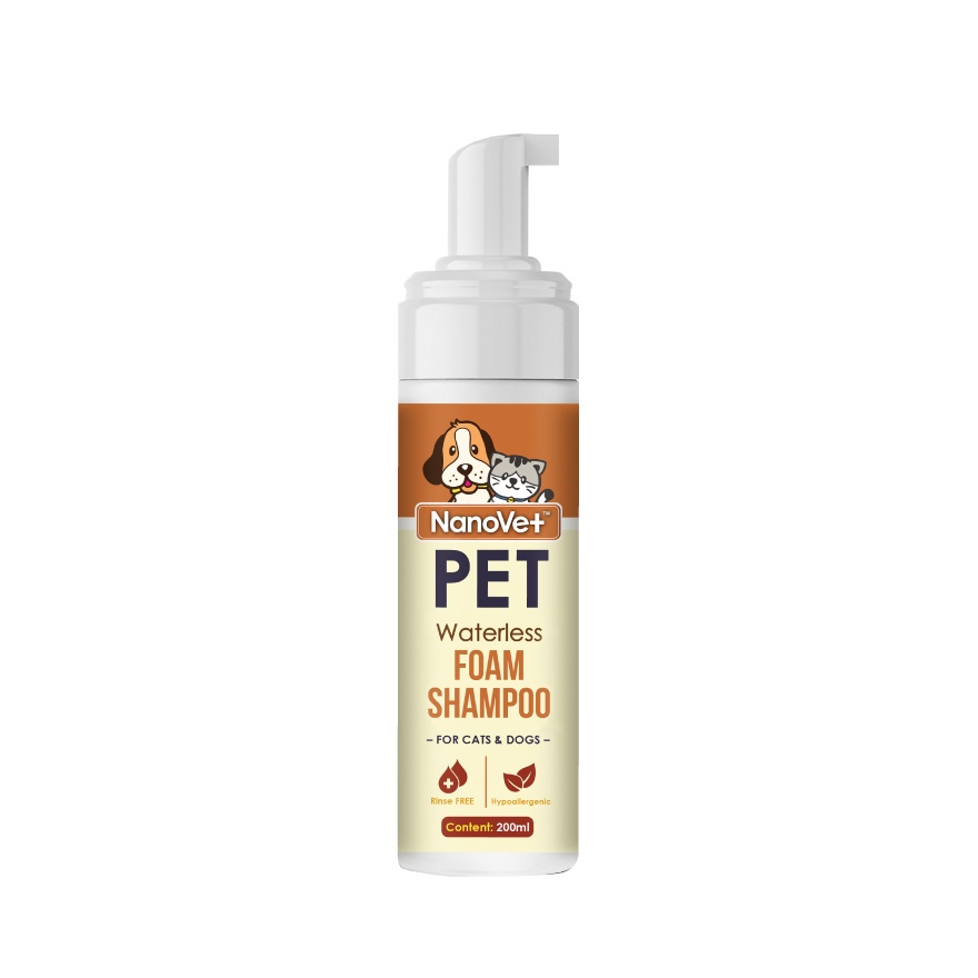 Pet No Rinse Foam Shampoo 200ml image
