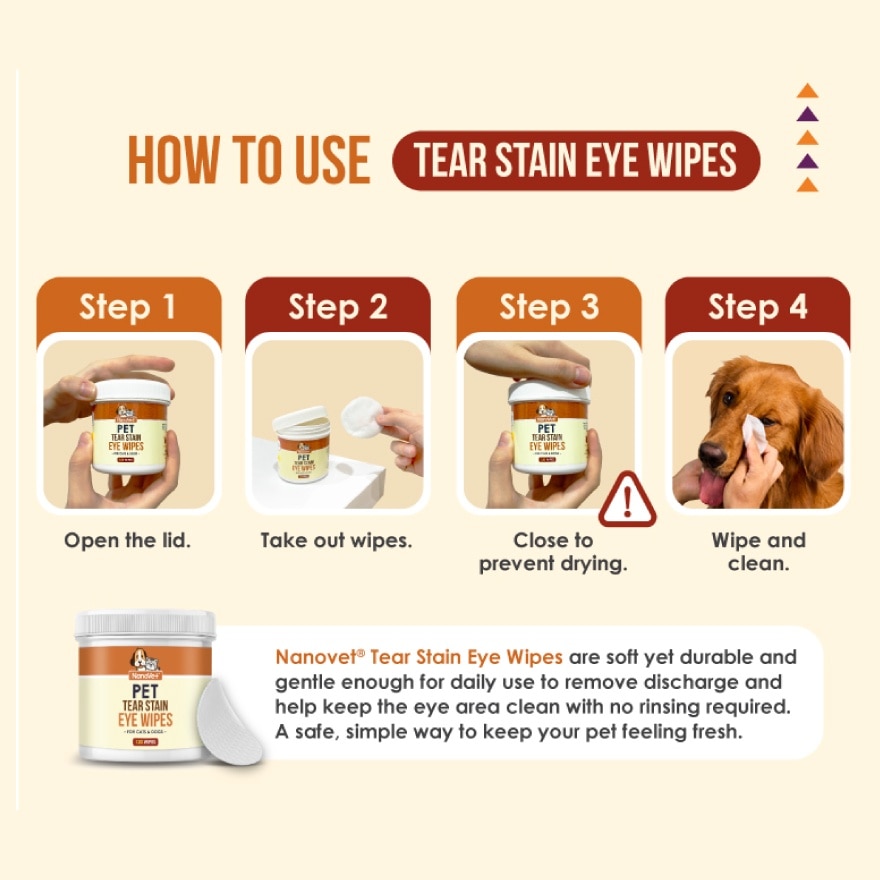 Pet Eye & Tear Stain Solution Kit