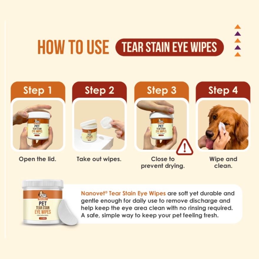 Pet Eye & Tear Stain Solution Kit image