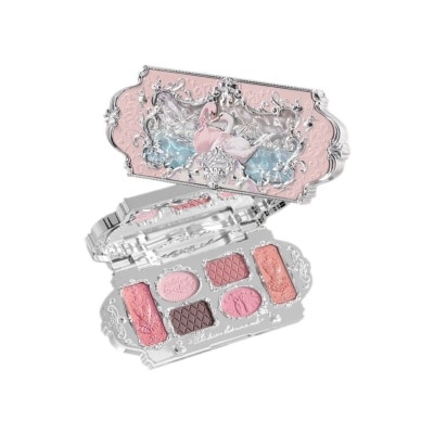 FLOWER KNOWS Swan Ballet Series Six-Color Makeup Palette 03 Pink Swan