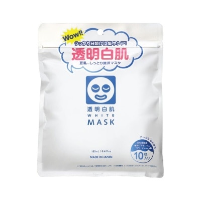 ISHIZAWA Transparent White Mask 10s