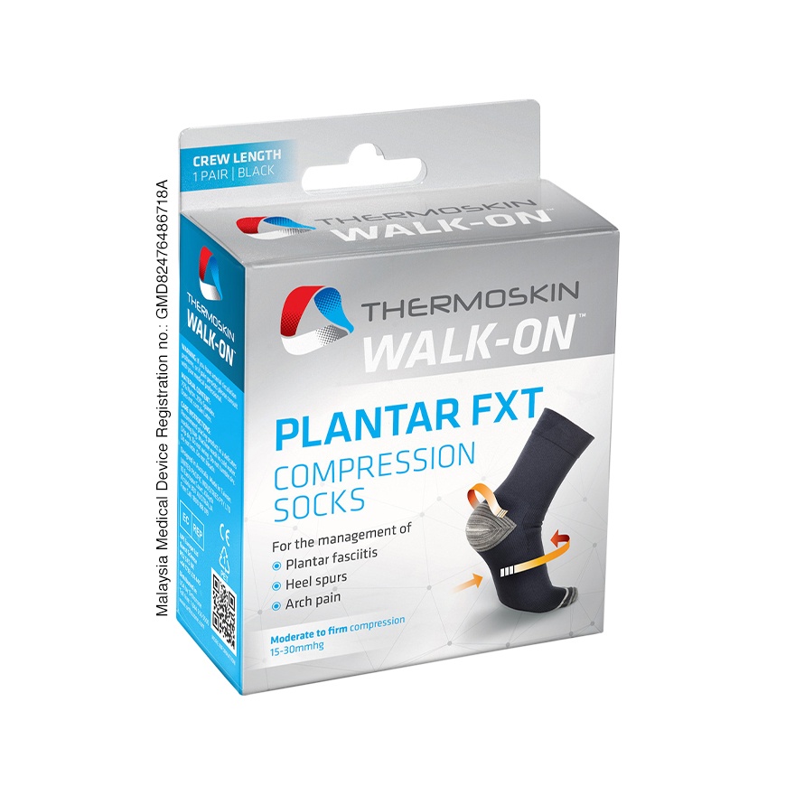 Plantar FXT Compression Socks Black Size L