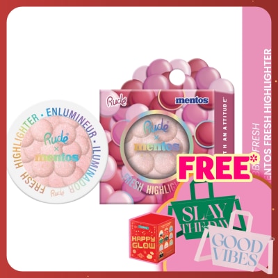 RUDE COSMETIC MENTOS Fresh Highlighter (Bubble Fresh)