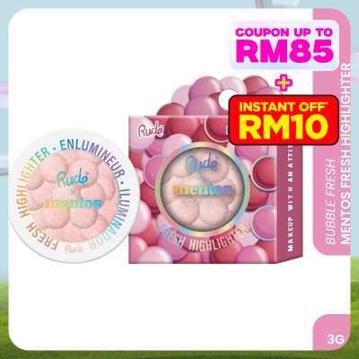 RUDE COSMETIC MENTOS Fresh Highlighter (Bubble Fresh)