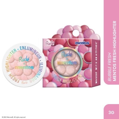 RUDE COSMETIC MENTOS Fresh Highlighter (Bubble Fresh)
