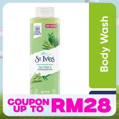 ST IVES Tea Tree & Lemongrass Body Wash 650ml