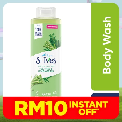 ST IVES Tea Tree & Lemongrass Body Wash 650ml