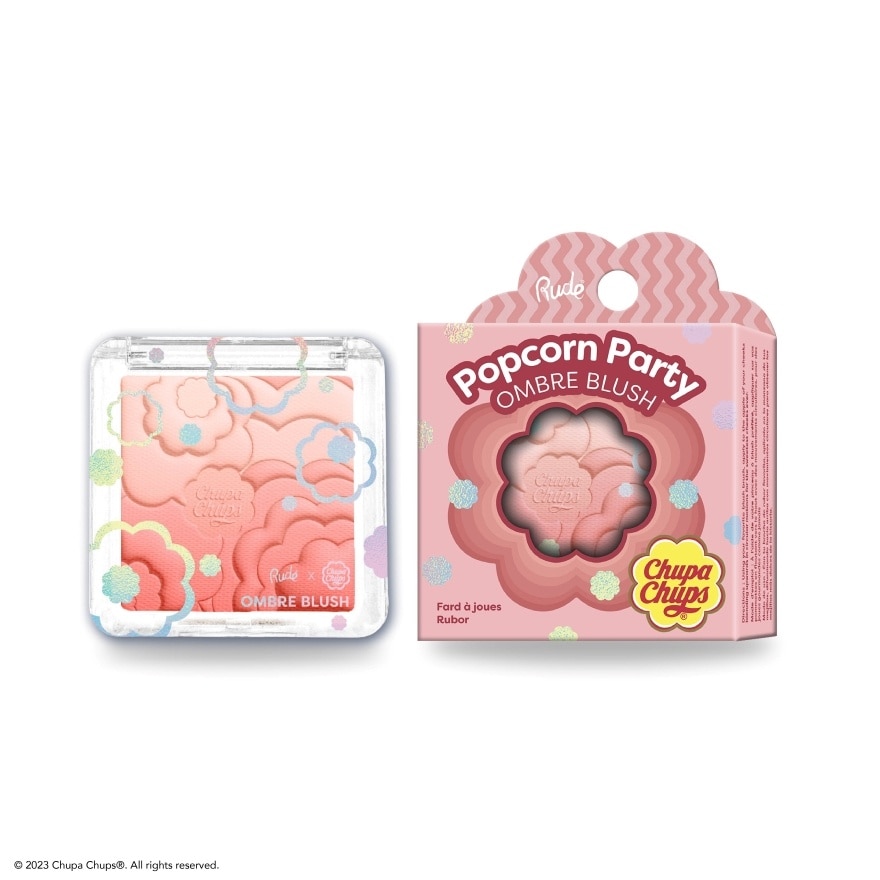 CHUPA CHUPS Popcorn Party Ombre Blush (Peach Pie)