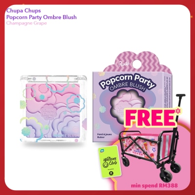 RUDE COSMETIC CHUPA CHUPS Popcorn Party Ombre Blush (Champagne Grape)