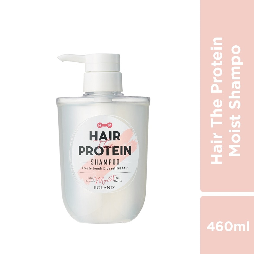 Moist Shampoo Strengthen and Repair Hair  Formulated with Hair Care Protein 460ML