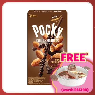 POCKY Crushed Nuts Almond Dark Chocolate Flavor 25g