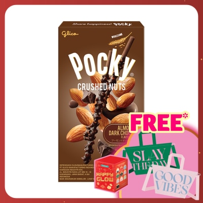 POCKY Crushed Nuts Almond Dark Chocolate Flavor 25g