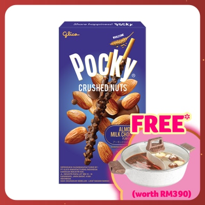 POCKY Crushed Nuts Almond Milk Chocolate Flavor 25g