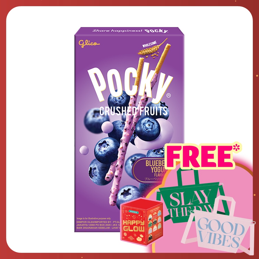 Crushed Fruits Blueberry Yogurt Flavor 38g