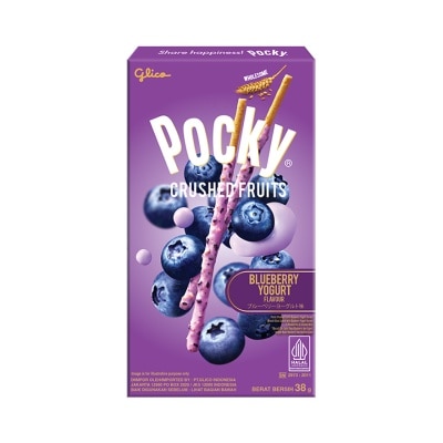 POCKY Crushed Fruits Blueberry Yogurt Flavor 38g