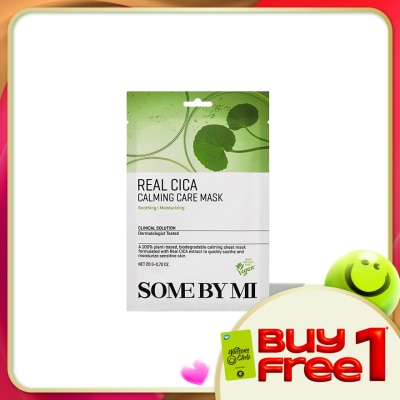 SOME BY MI - Real Cica Calming Care Mask 1S