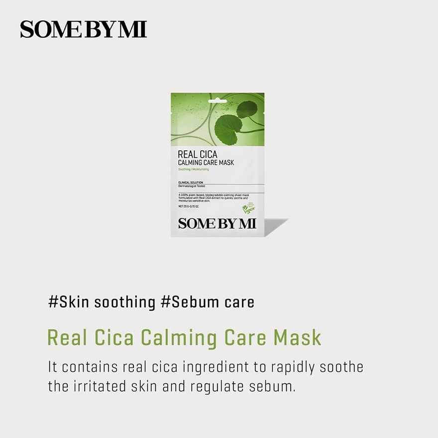 Real Cica Calming Care Mask 1S