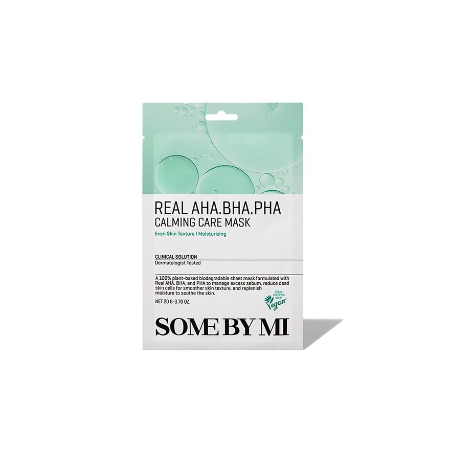 Real AHA-BHA-PHA Calming Care Mask 1S image