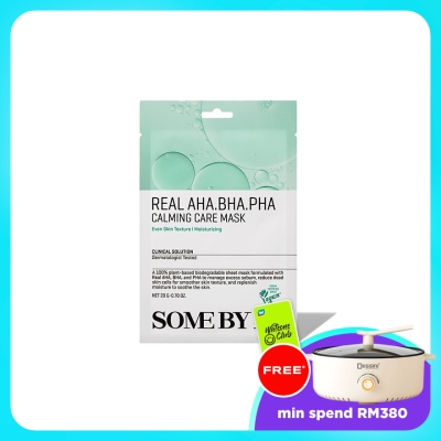 SOME BY MI - Real AHA-BHA-PHA Calming Care Mask 1S image
