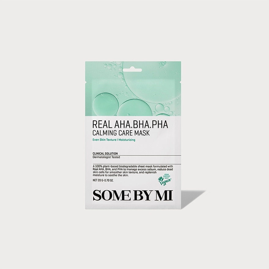 Real AHA-BHA-PHA Calming Care Mask 1S