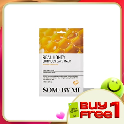 SOME BY MI - Real Honey Luminous Care Mask 1S