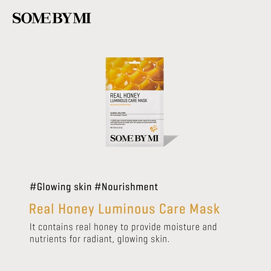 Real Honey Luminous Care Mask 1S