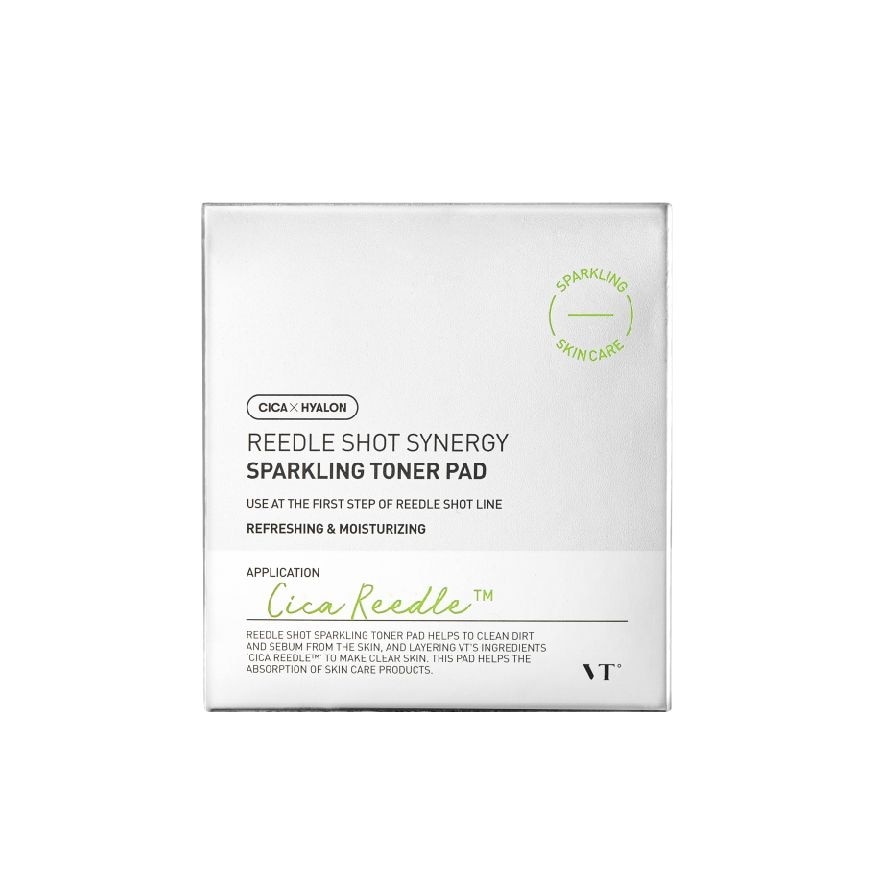 Reedle Shot Synergy Sparkling Toner Pad 80s