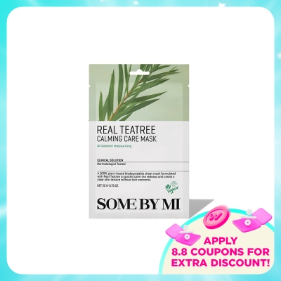 SOME BY MI - Real Teatree Calming Care Mask 1S