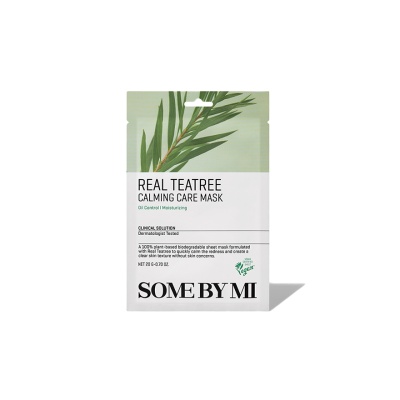 SOME BY MI - Real Teatree Calming Care Mask 1S