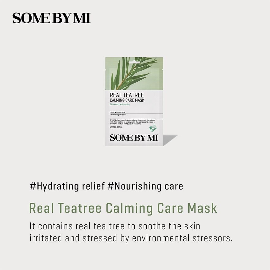 Real Teatree Calming Care Mask 1S image