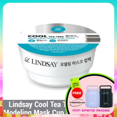 LINDSAY - Cool Tea Tree Modeling Mask Cup Pack 28g